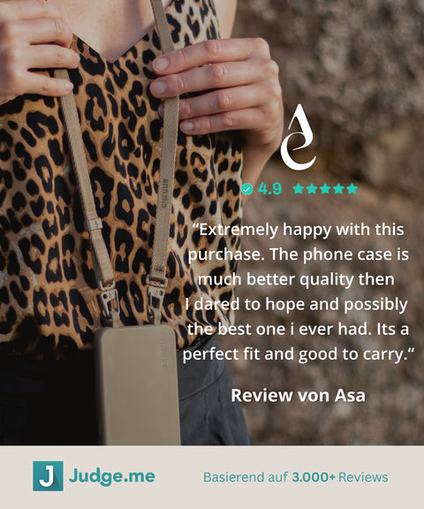 Handyhülle mit Band, Oak