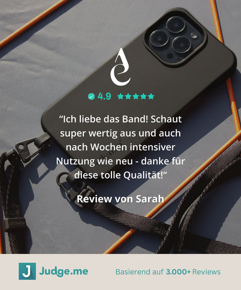 Handyhülle mit Band, Crow