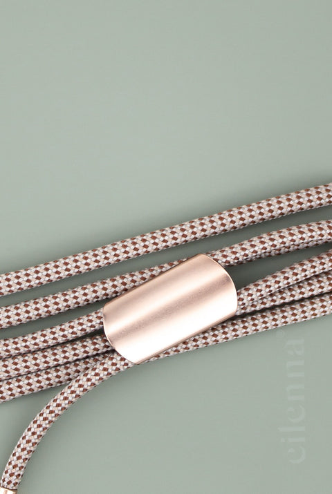 eilenna Wechselbare Kordel und Handycase in SAGE mit Kordel CHESS