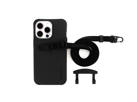 eilenna Lanyard mit SmartCase für iPhone Samsung, Set Handykette mit Schutzhülle, Wechselkette und Strap, Handygurt zum Umhängen