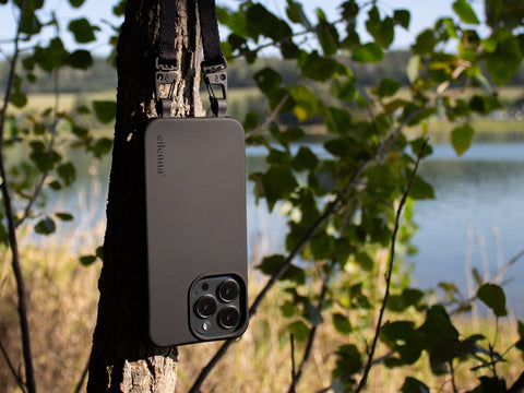 eilenna Lanyard mit SmartCase für iPhone Samsung, Set Handykette mit Schutzhülle, Wechselkette und Strap, Handygurt zum Umhängen