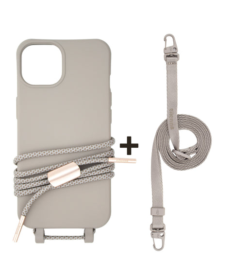 Mobile phone case with detachable cord, Clay & Ginger