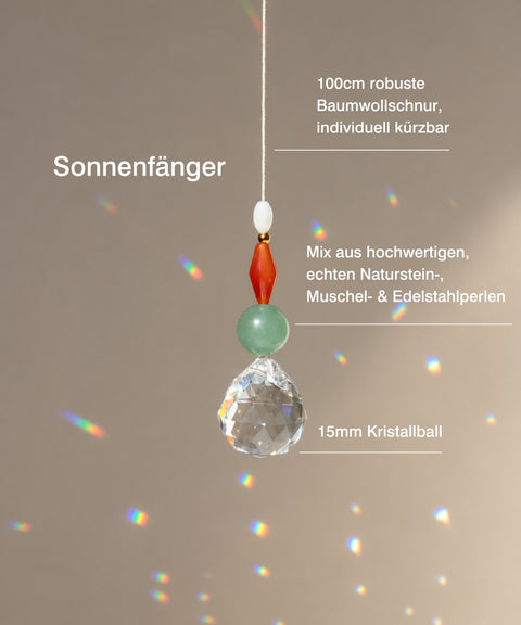 Bundle Geburtstag - Handyhülle mit abnehmbarer Kordel & Sonnenfänger mit Grußkarte