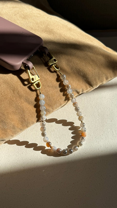 Handyhülle Berry & Handykette mit Achat