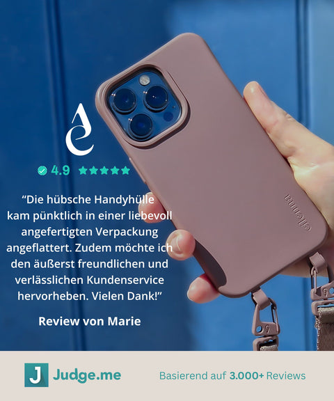 Handyhülle mit Handyband, Berry