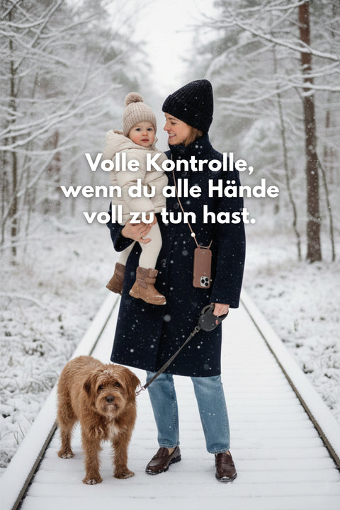 Handyhülle mit abnehmbarer Kordel, Berry & Bohemian