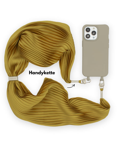 Pleated camera strap