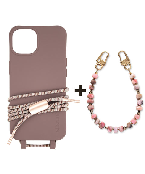 Mobile phone case with detachable cord, Berry & Chess