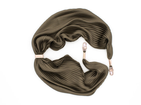 Plisseetuch Khaki