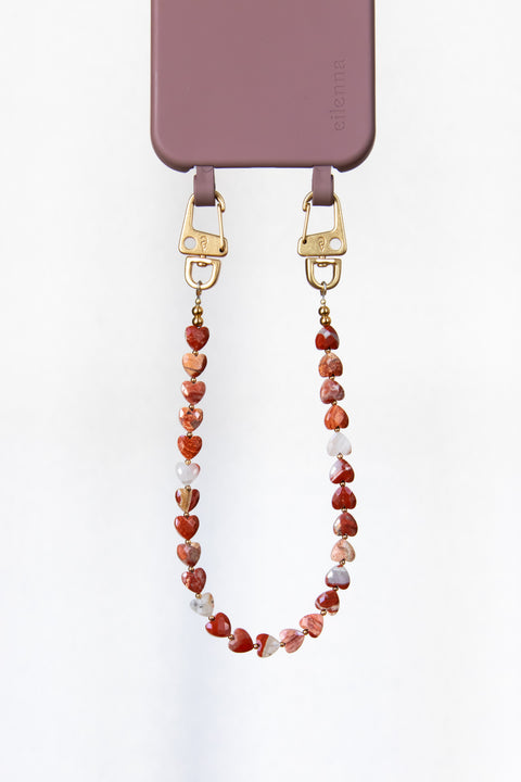 Mobile phone case with detachable cord, Berry & Chess