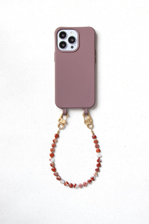 Mobile phone case with detachable cord, Berry & Chess