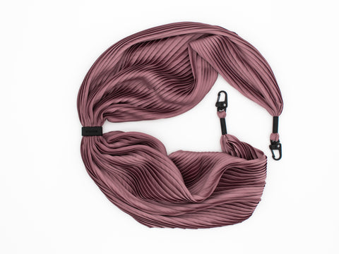 Handyhülle Crow mit Band + Plisseetuch im Bundle