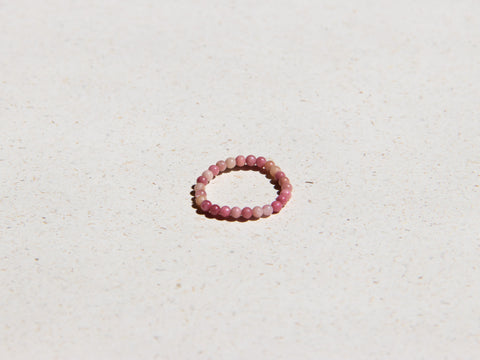 Rhodochrosit Ring, Selbstliebe und Herzenskraft