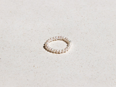 Ring with freshwater pearls, Liora Ring