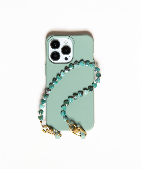Phone case with detachable cord, Sage & Oat