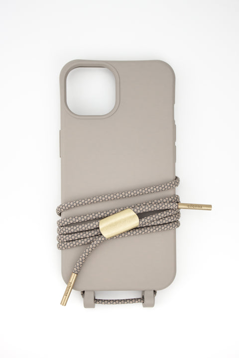 Mobile phone case with removable cord, Clay & Oat
