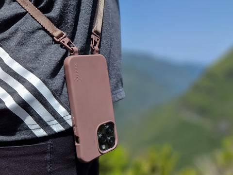 Mobile phone case with detachable cord, Berry & Chess