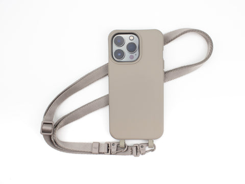 Mobile phone case with detachable cord, Clay & Ginger