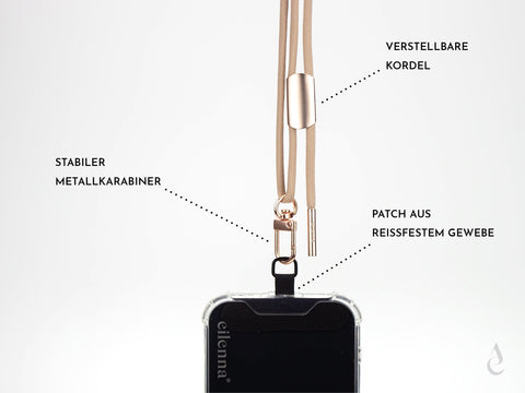 Universal Adapter mit Handykordel Bohemian