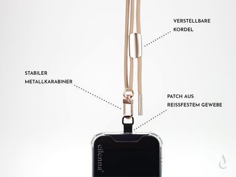 Universal Adapter mit Handykordel Peppelstone