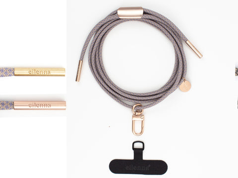 Universal Adapter mit Handykordel Over the Taupe