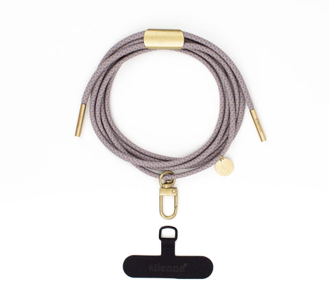 Universal Adapter mit Handykordel Over the Taupe