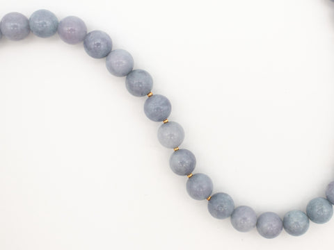 Halskette aus Chalcedon