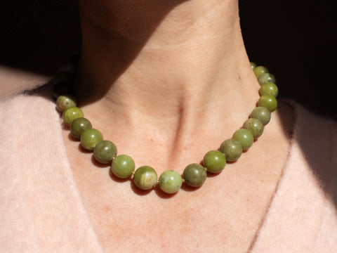 Halskette aus Chinesischer Jade