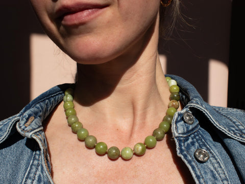 Halskette aus Chinesischer Jade