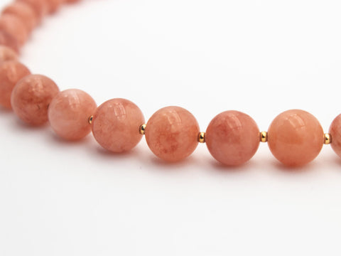 Halskette aus Chalcedon