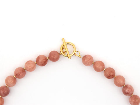 Halskette aus Chalcedon