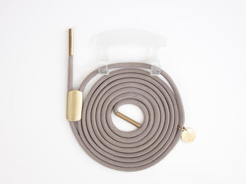 Handykordel mit Adapter, CLEAR Adapter mit Kordel BOHEMIAN, Handarbeit von eilenna
