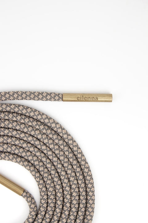 Handykette und Handyhülle für iPhone und Samsung in CLAY Grau mit Kordel OAT, handmade von eilenna