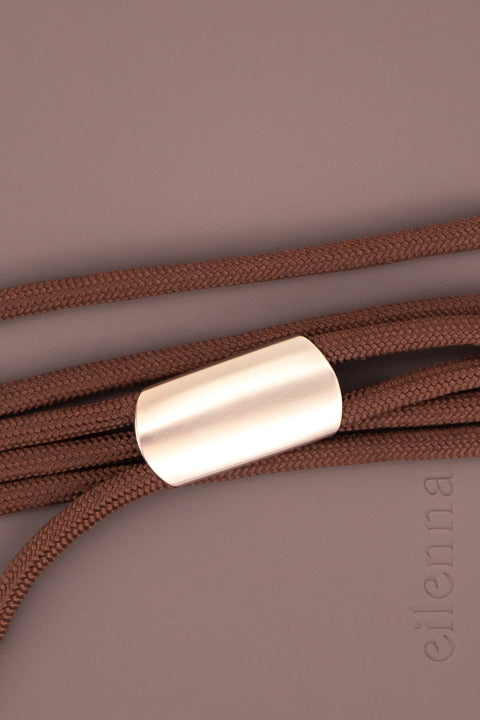 eilenna Modulares Handyband und Handyhülle in BERRY mit Kordel RUSTY