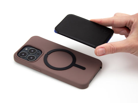 eilenna Magnetischer Kartenhalter zum Aufklappen für Handyhüllen mit MagSafe, Card Wallet für Apple Android