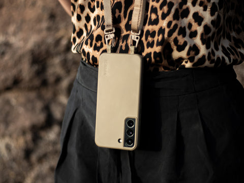 eilenna Lanyard mit SmartCase für iPhone Samsung, Set Wechselband mit Handyhülle, Schutzhülle und Strap, Handygurt zum Umhängen