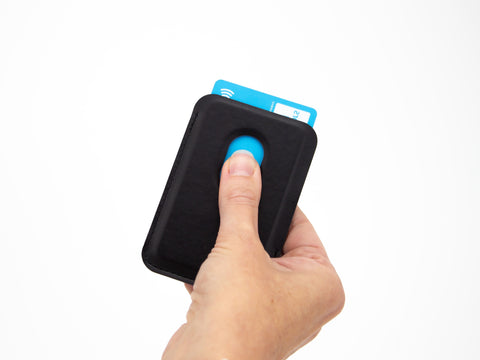 eilenna Magnetischer Kartenhalter mit Ständer für Handyhüllen mit MagSafe, Card Wallet für Apple